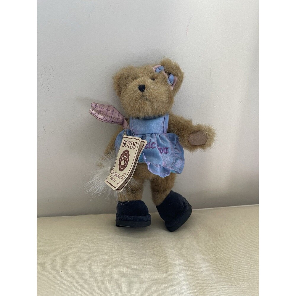 Boyds Bear 94657GCC Plushed Stuffed Animal 9" Dustina Do It All Domestic Diva